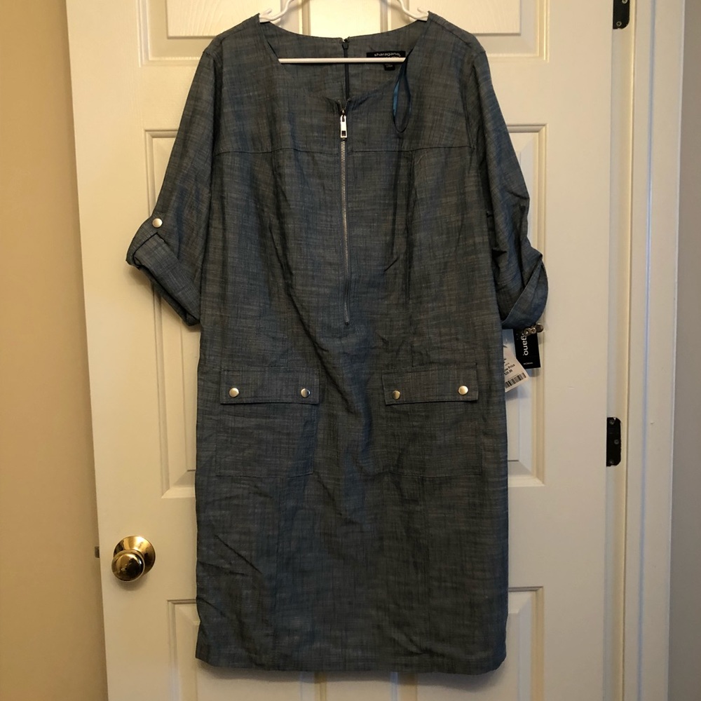 Denim dress